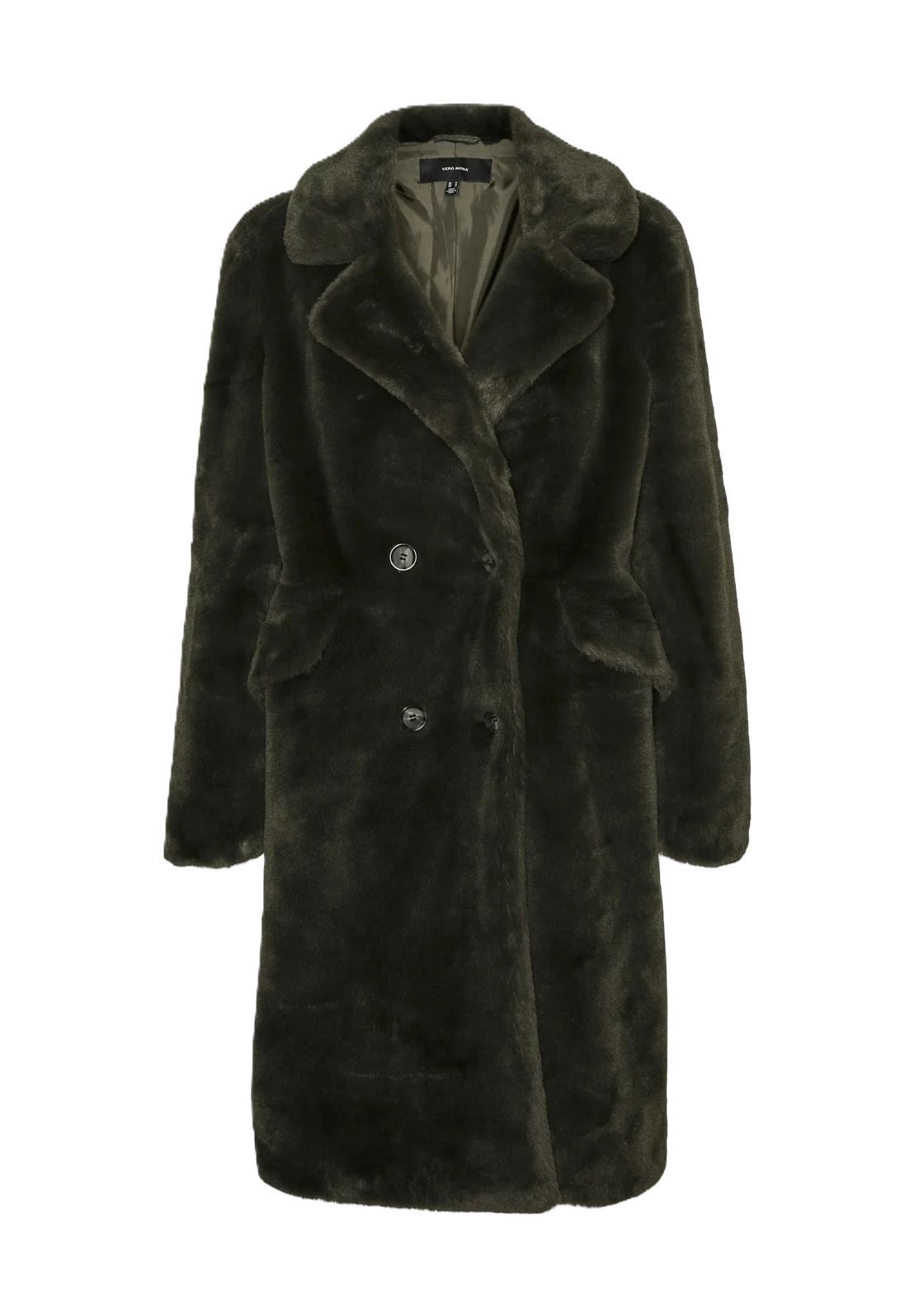 

Зимнее пальто двубортное женское VERO MODA, цвет 178571 Peat