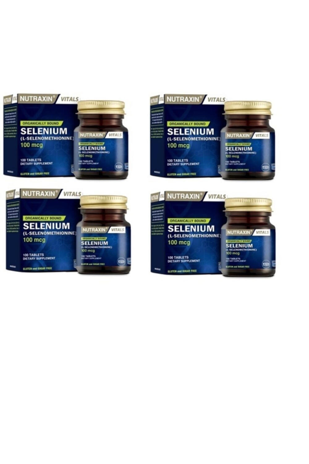 

Nutraxin Selenium 100 Tablet 4 шт.