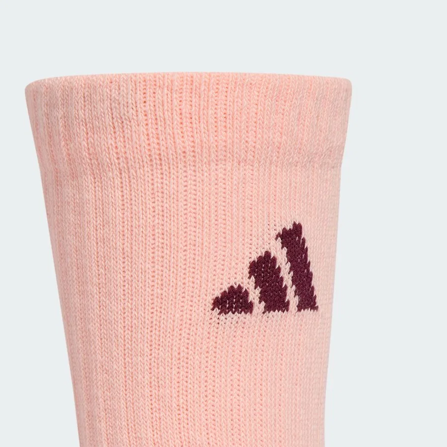 Спортивные носки ADIDAS PERFORMANCE малинового, розового и белого цветов — фото 4