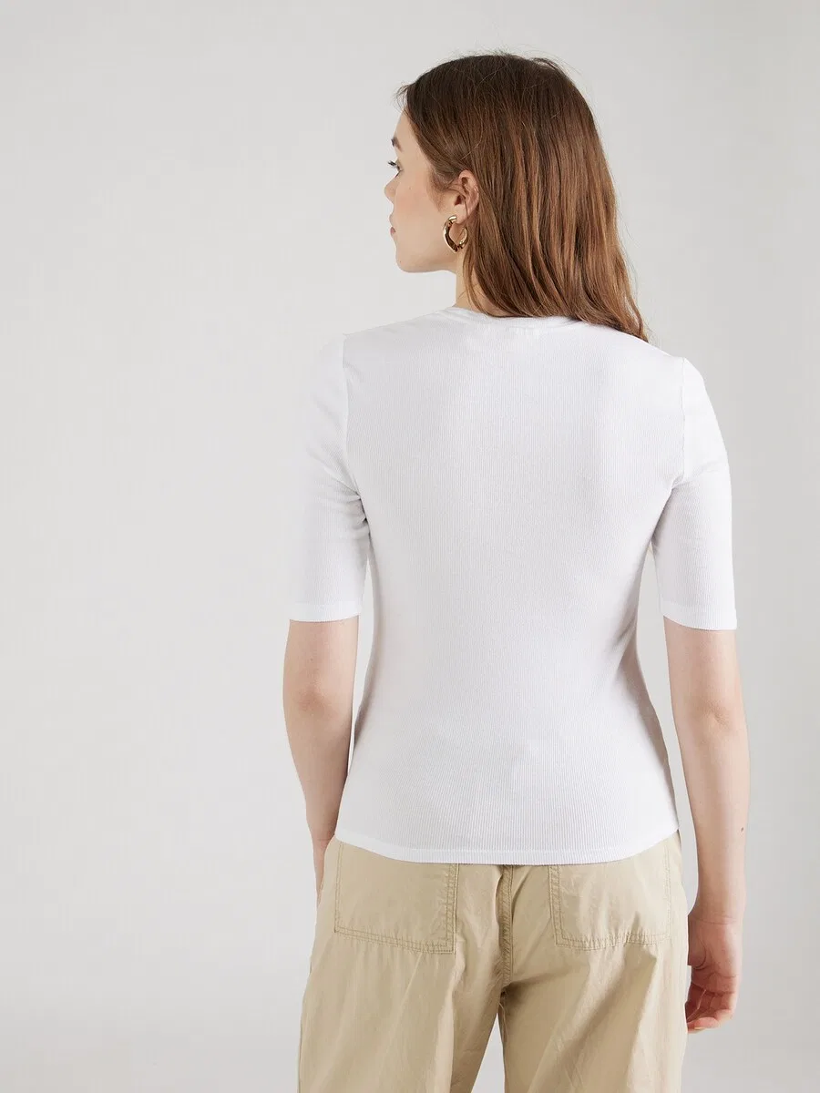 Футболка LEVI'S 'Luca Slim Tee' белого цвета — фото 3