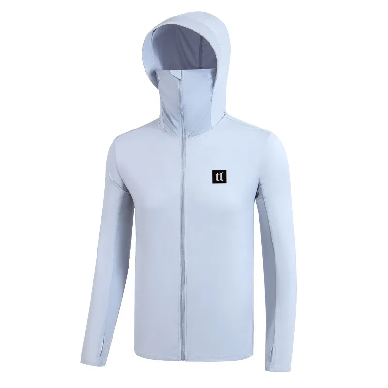 Детская защитная одежда от солнца с UPF100+ Tonlion, Ice Mist Blue