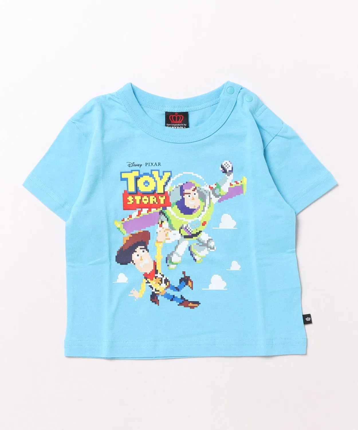 Детская футболка с принтом Toy Story Dot Character Disney, Бирюзовый — фото 2