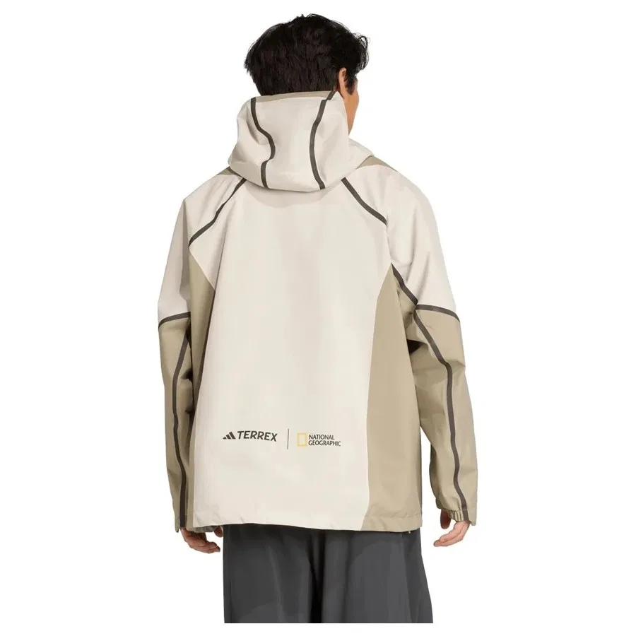 Куртка с длинным рукавом adidas NG CP HD JKT KC2342, Бежевый — фото 4