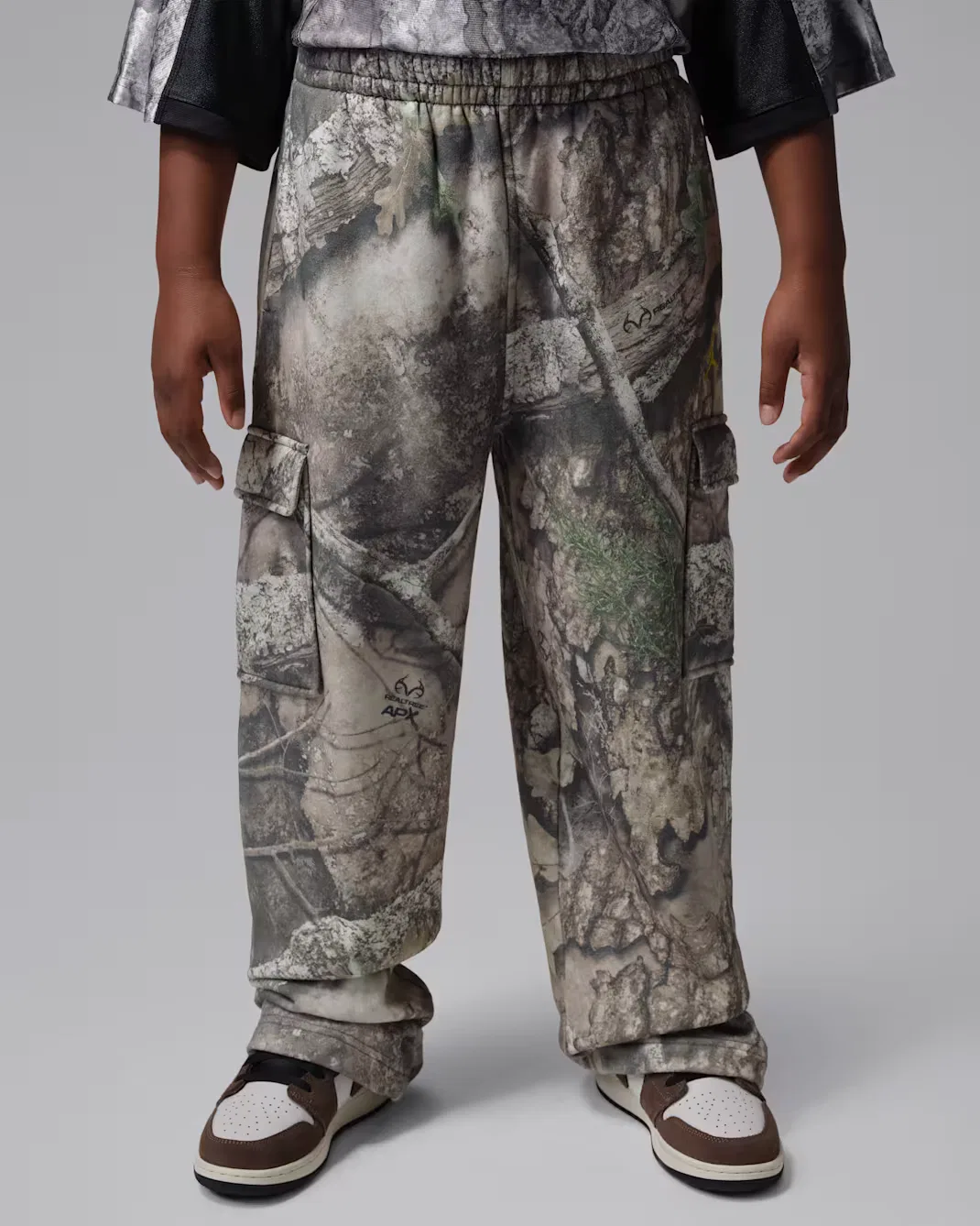 Детские брюки Brooklyn Realtree с принтом Realtree для подростков Jordan, Swan