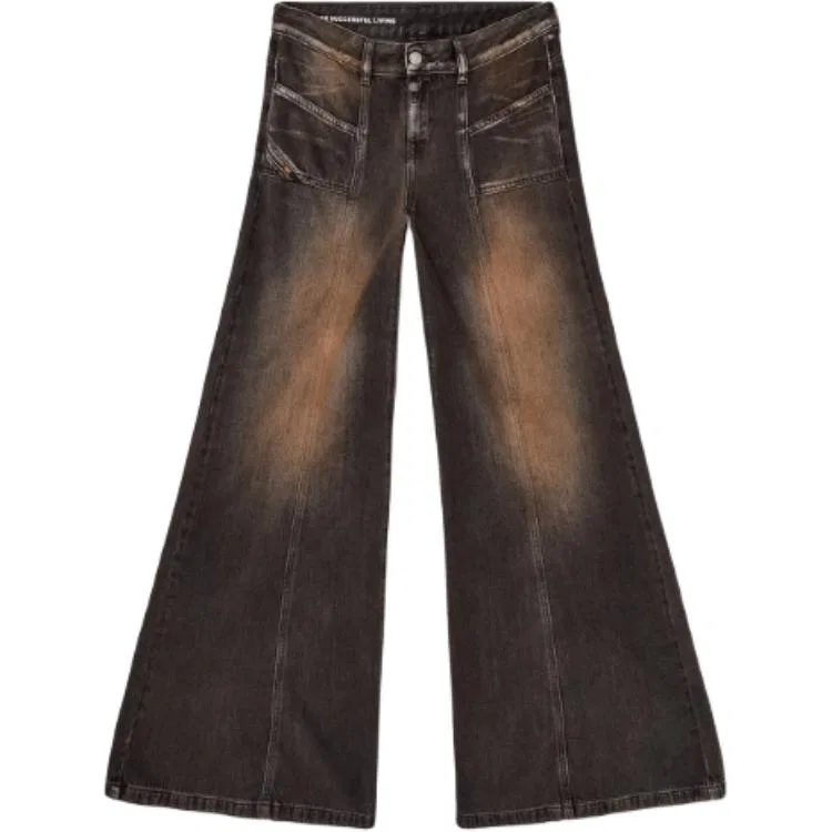 Джинсы женские, модель D AKII, DIESEL, Washed Brown