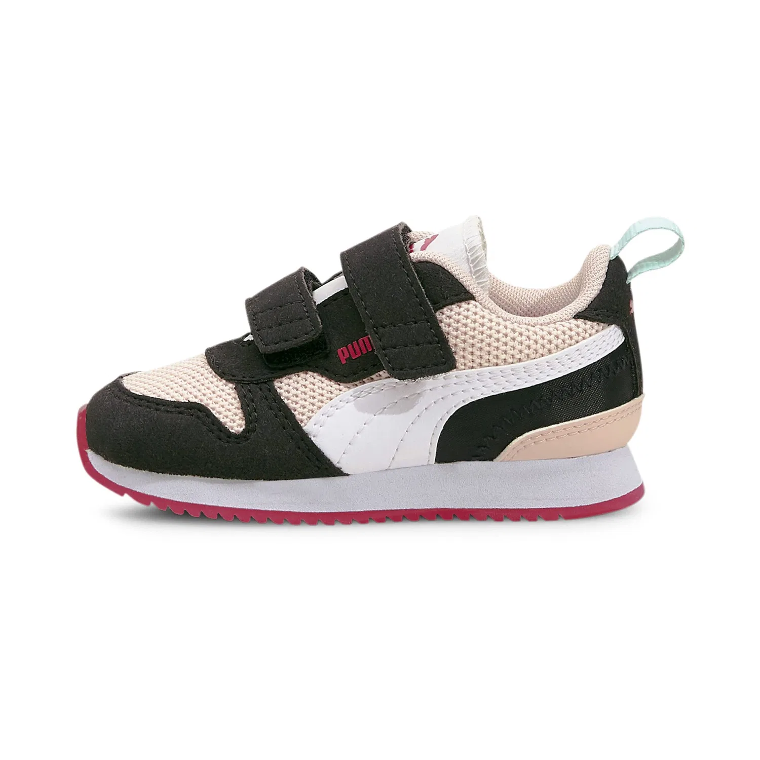 Детские кроссовки для мальчиков с низким профилем PUMA R78 V Inf, Lotus PUMA White PUMA Black
