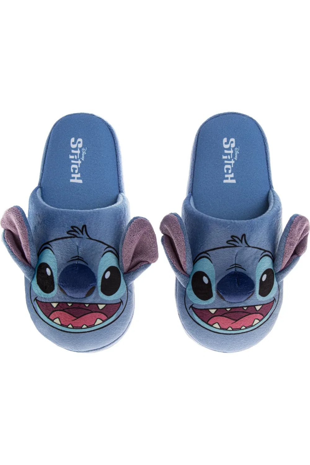 Детские тапочки с принтом Lilo & Stitch Disney, синий