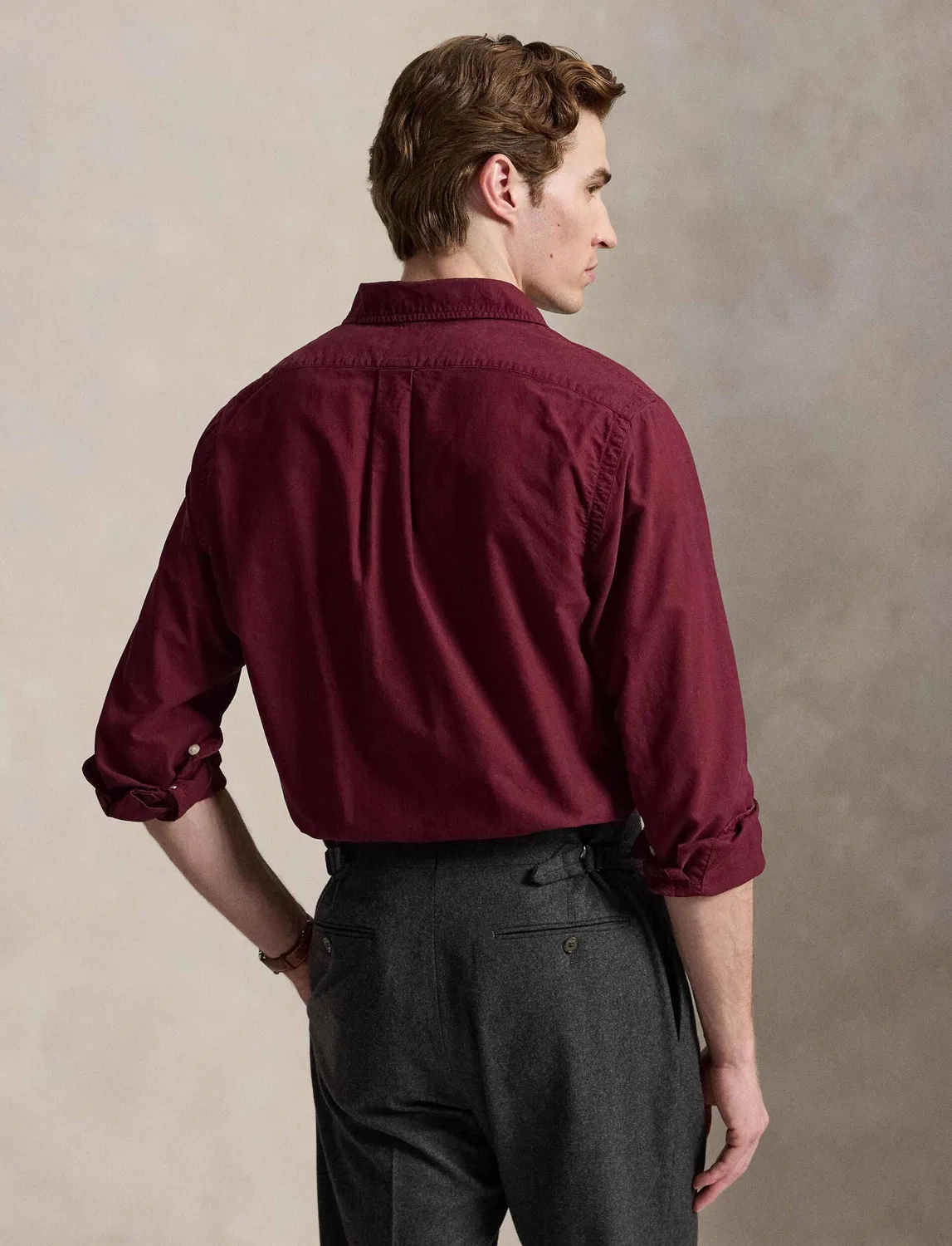 Рубашка с длинным рукавом Polo Ralph Lauren, Bordeaux — фото 3