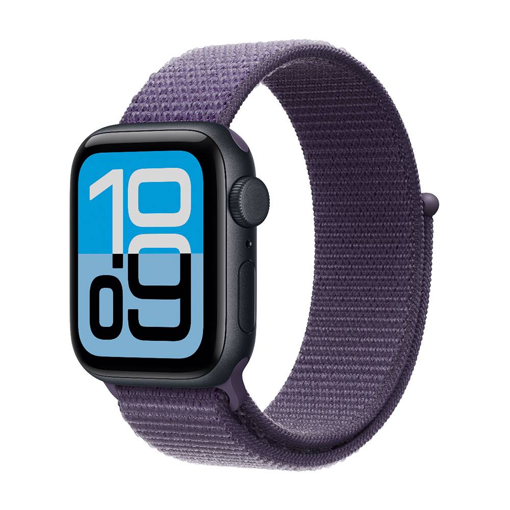 

Умные часы Apple Watch SE 3, 2025 (GPS + Cellular), 40 мм, Midnight Aluminum Case/Textile Purple Fog Sport Loop, Фиолетовый, Умные часы Apple Watch SE 3, 2025 (GPS + Cellular), 40 мм, Midnight Aluminum Case/Textile Purple Fog Sport Loop