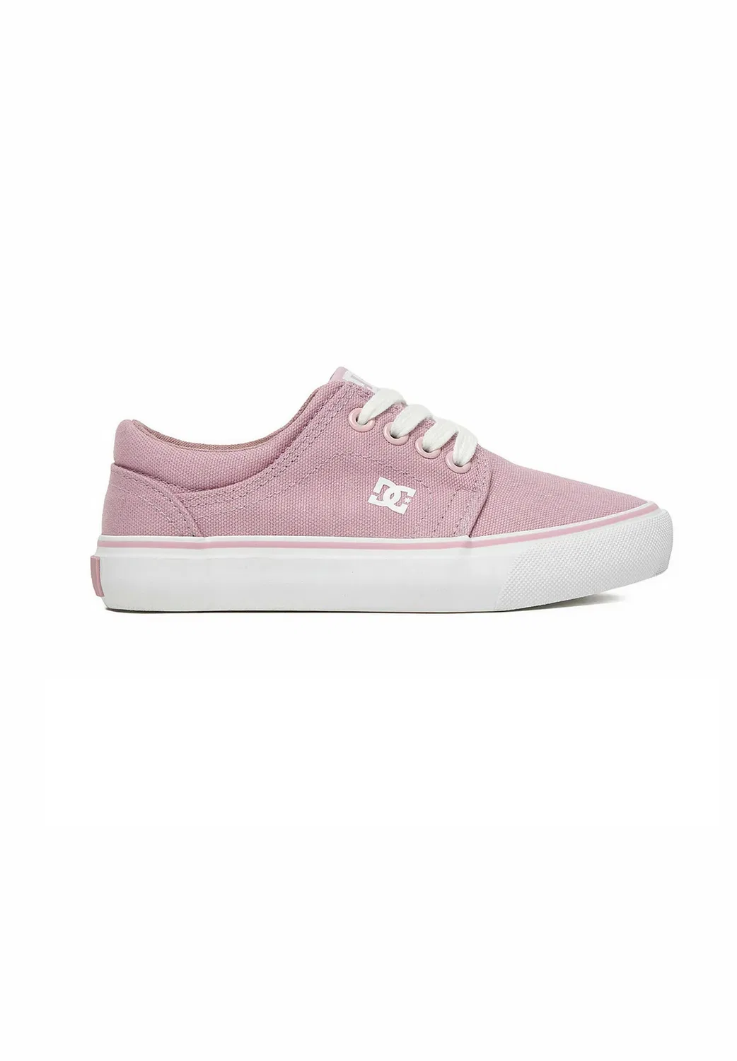 Девушка в кроссовках 5906751897737 - кроссовки Dc Shoes, Pink — фото 2