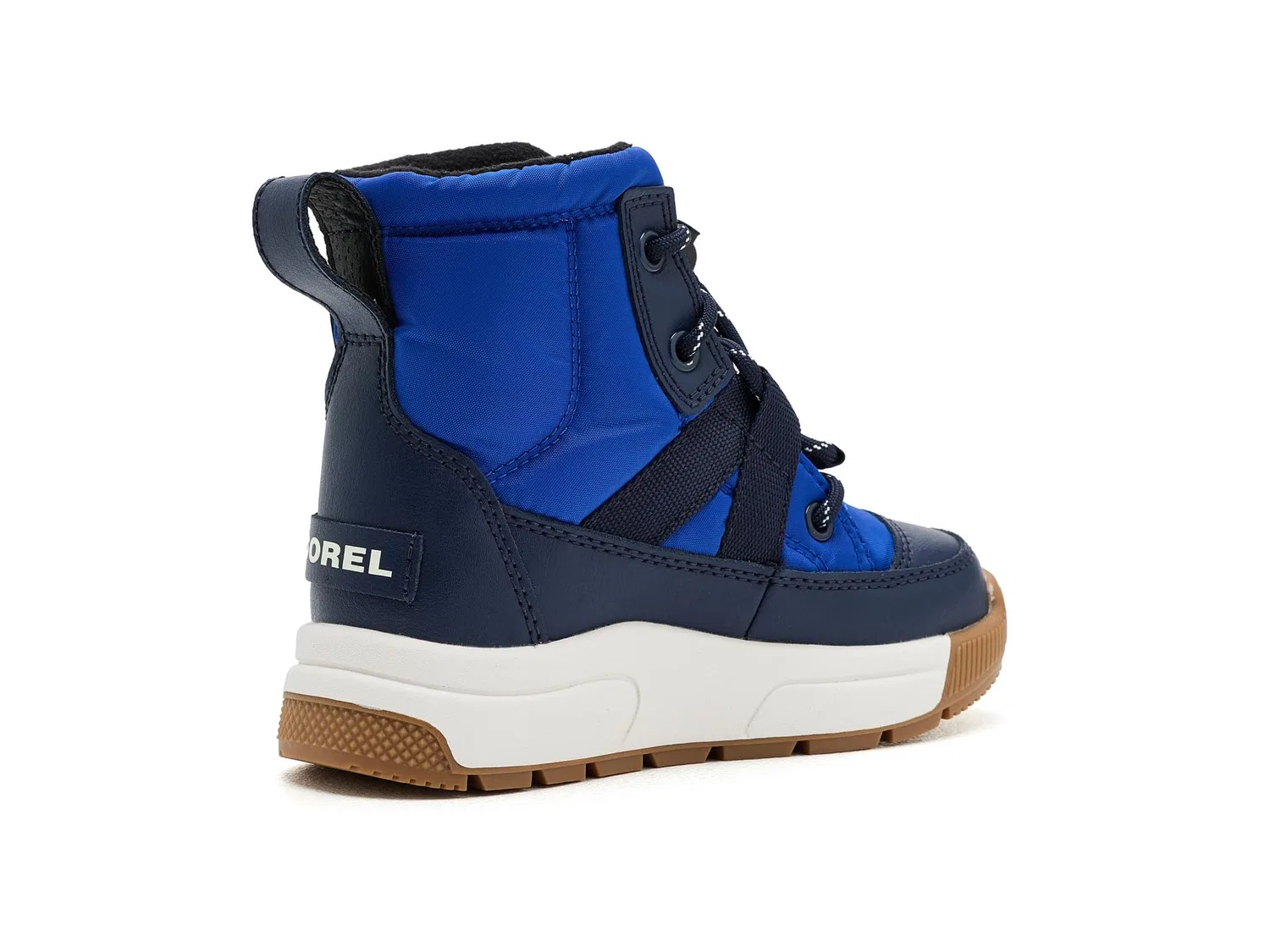 Водонепроницаемые ботинки Whitney III Mid Waterproof (для маленьких детей) Sorel Kids, Azul/Collegiate Navy — фото 4