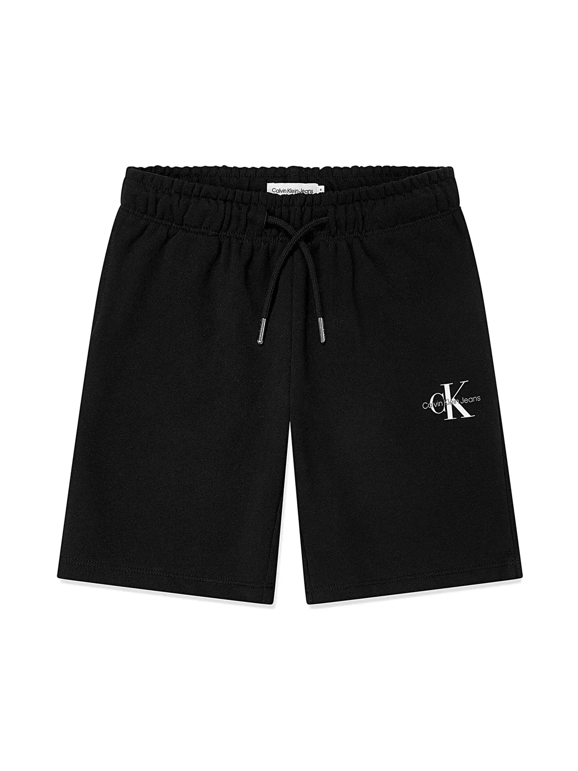 Трикотажные шорты с логотипом черные Calvin Klein, черный