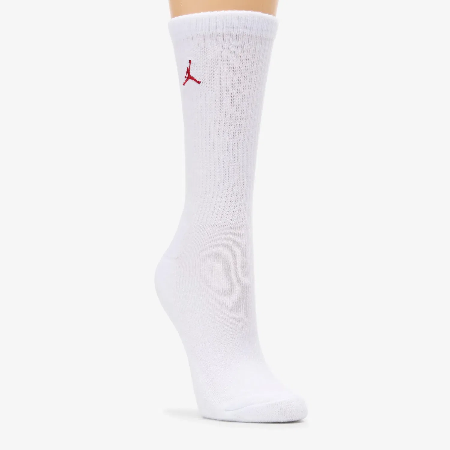 Набор из 6 средних повседневных носков средней длины Jordan, Gym Red/Black — фото 3