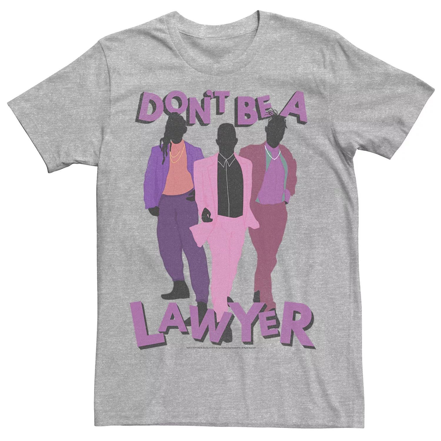 

Мужская групповая футболка Crazy Ex Girlfriend Don't Be A Lawyer Licensed Character