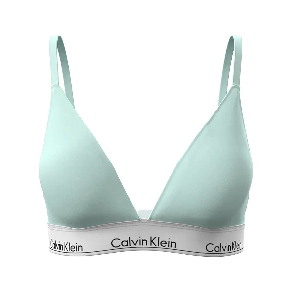 Треугольный бюстгальтер Calvin Klein, зеленый