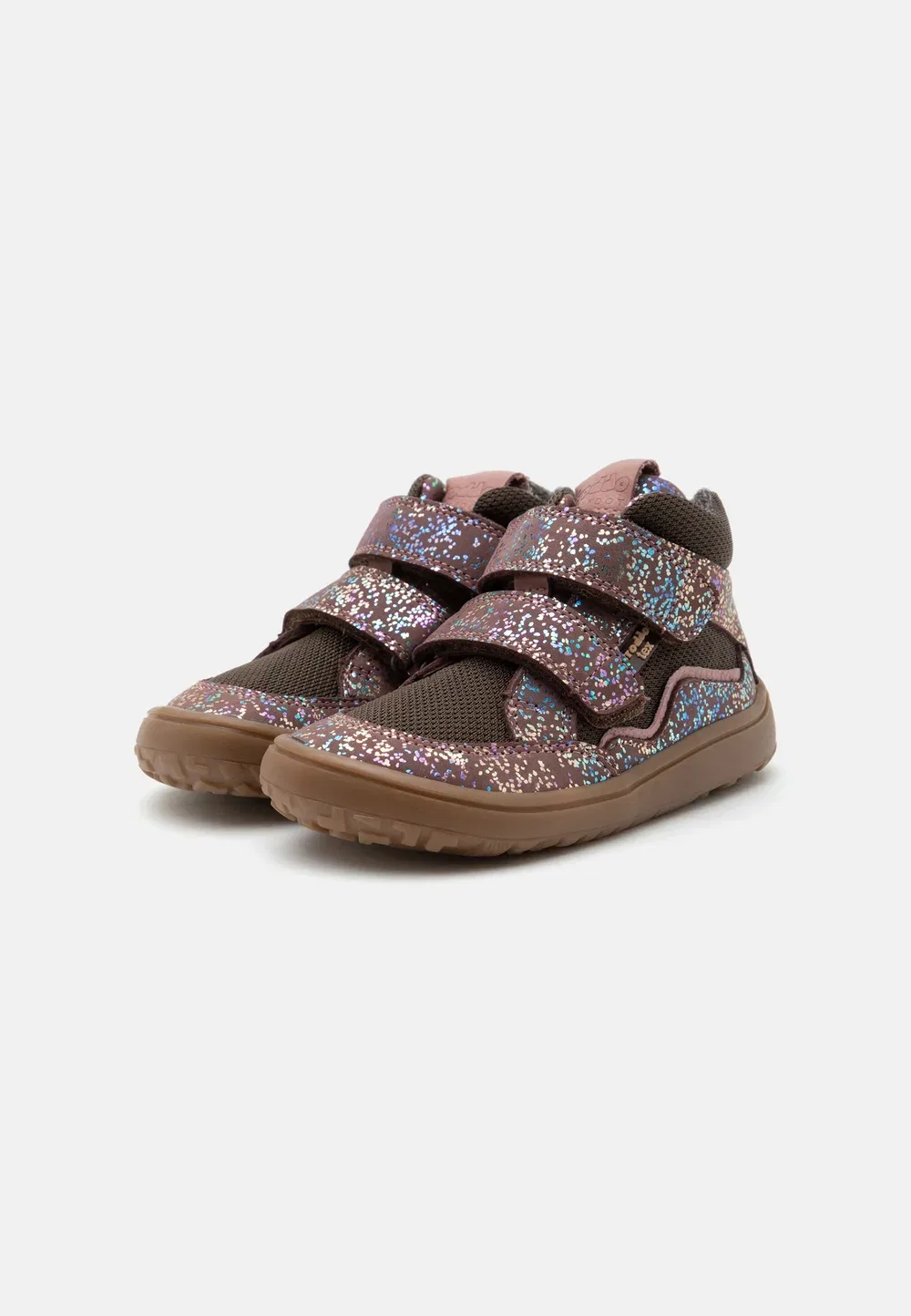 Осенние высокие кроссовки Barefoot Tex Froddo, Pink Shine — фото 2