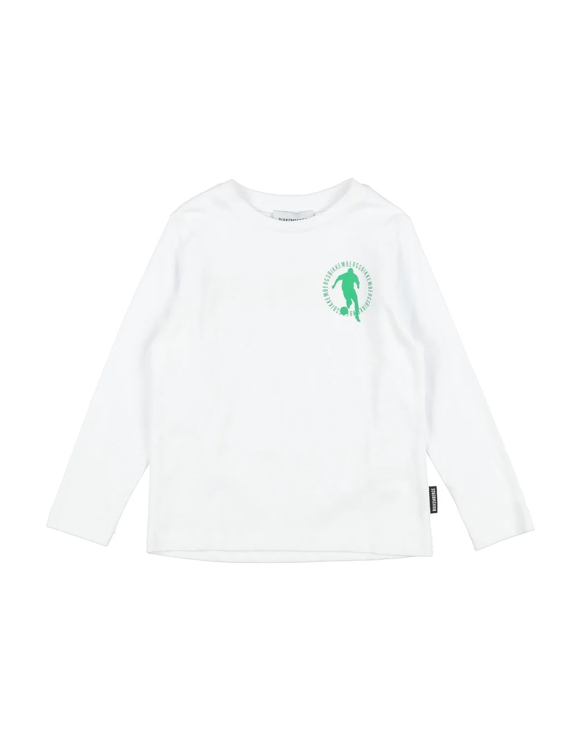 Детская футболка с длинным рукавом Bikkembergs, белый