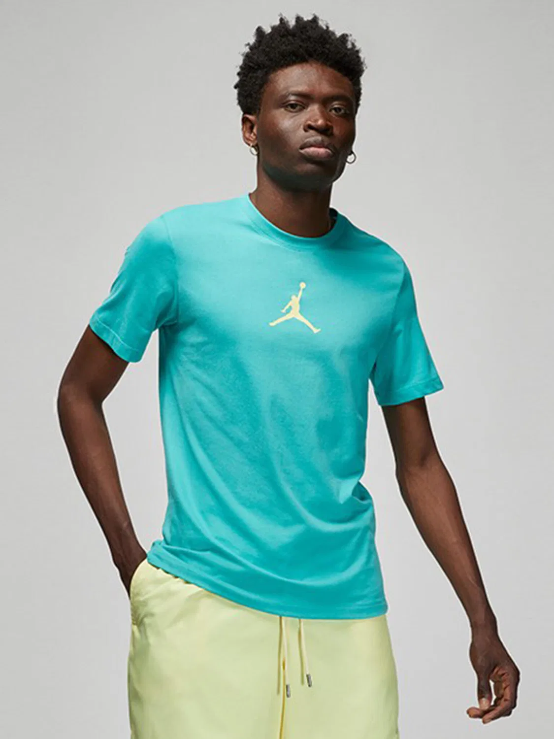 Мужская футболка с принтом Air Jordan Jumpman Dri-fit Nike, Green