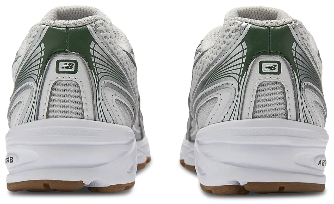 Кроссовки для мальчиков 740 New Balance, цвет Silver Metallic/Green — фото 3