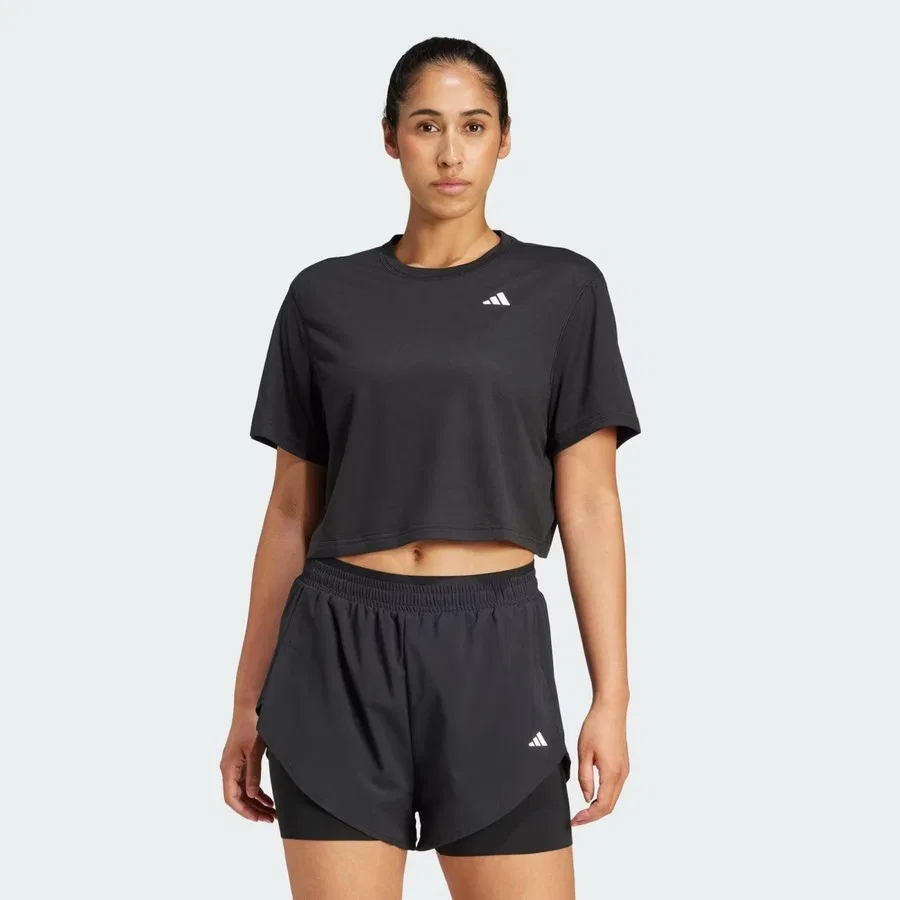 Женская футболка свободного кроя Train Essentials Boxy Workout adidas, Черный