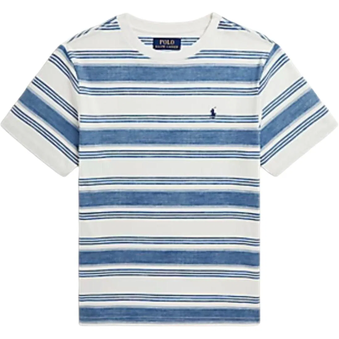 Детская футболка с круглым вырезом Blue White Polo Ralph Lauren