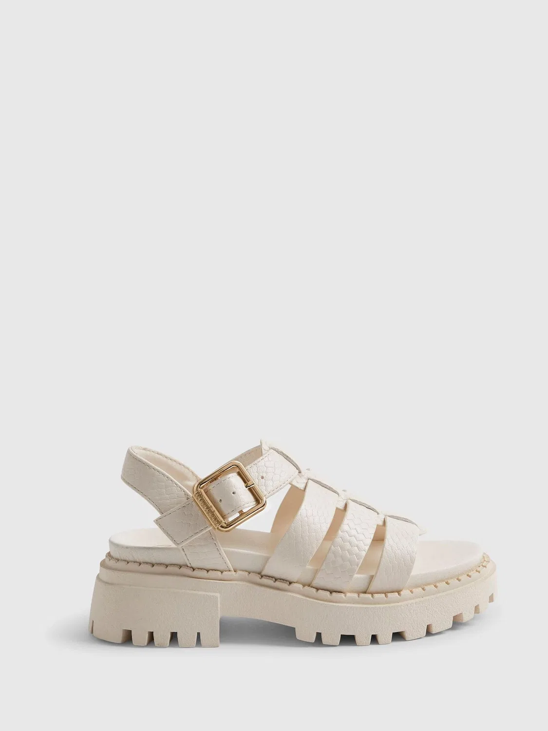 Сандалии гладиатор River Island, кремовый