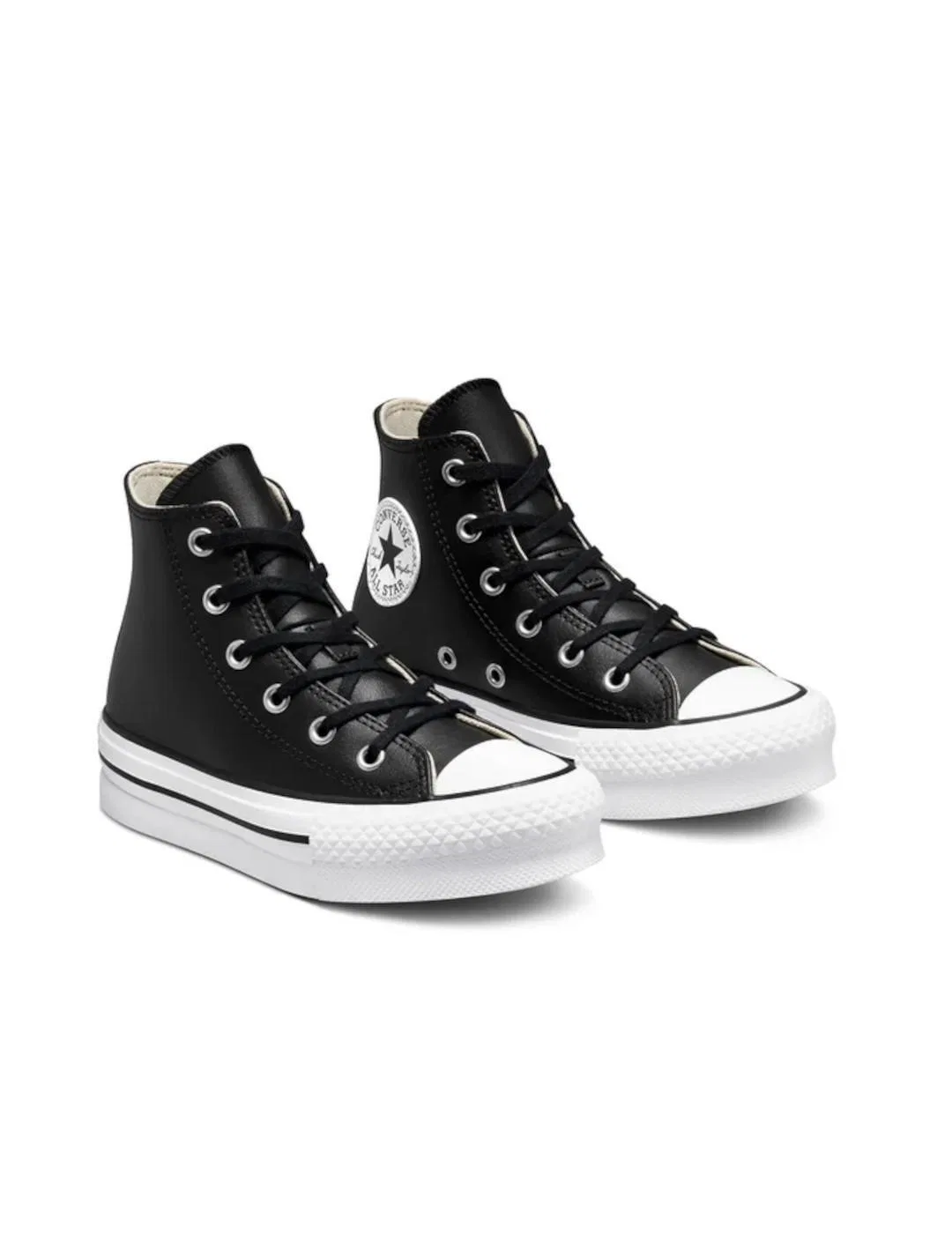 Детские кеды Converse с высоким берцем, черные — фото 2