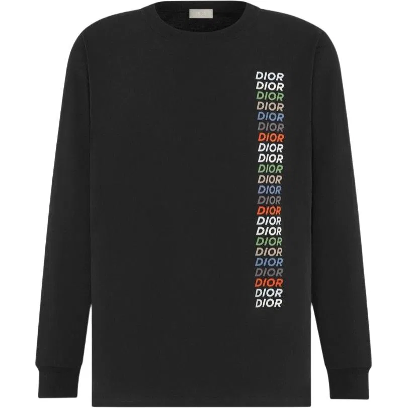 Мужская футболка с круглым вырезом DIOR, Black