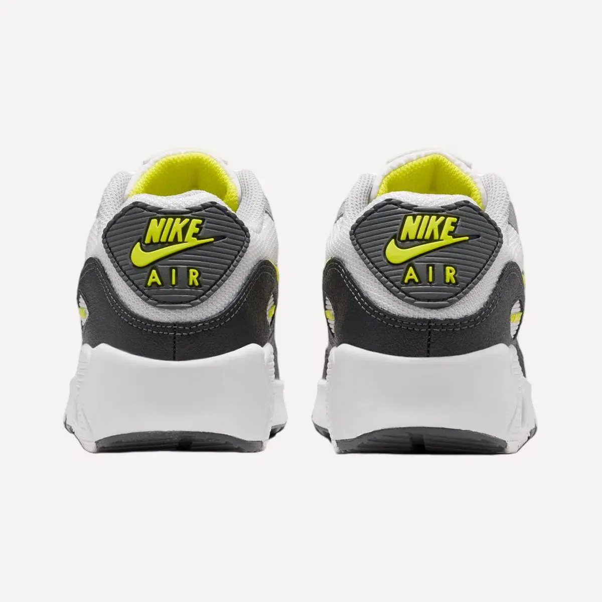 Детские кроссовки для мальчиков с сетчатым верхом AIR MAX 90 MESH (GS) Nike, Blanco — фото 2