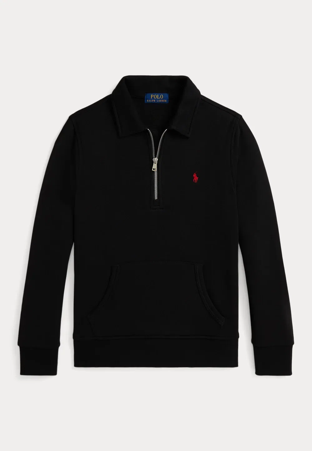 Толстовка с флисовым воротником, размер 7-14 лет Polo Ralph Lauren, Black — фото 3