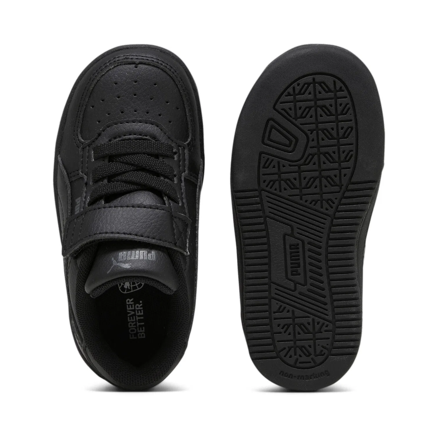 Детские кроссовки с ремешками Caven 2.0 Puma, Schwarz — фото 4
