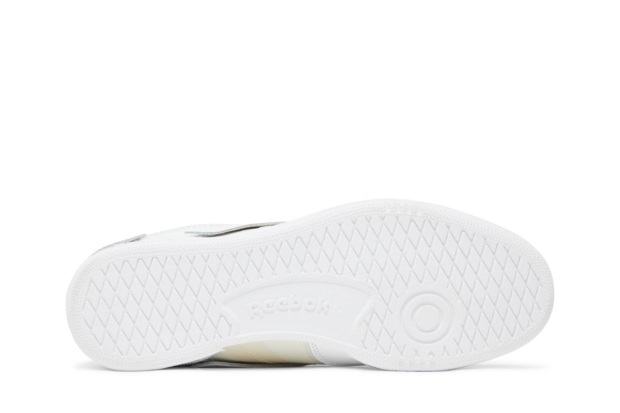 Кроссовки Reebok x Maison Margiela Club C Memory Of - White, белый — фото 4