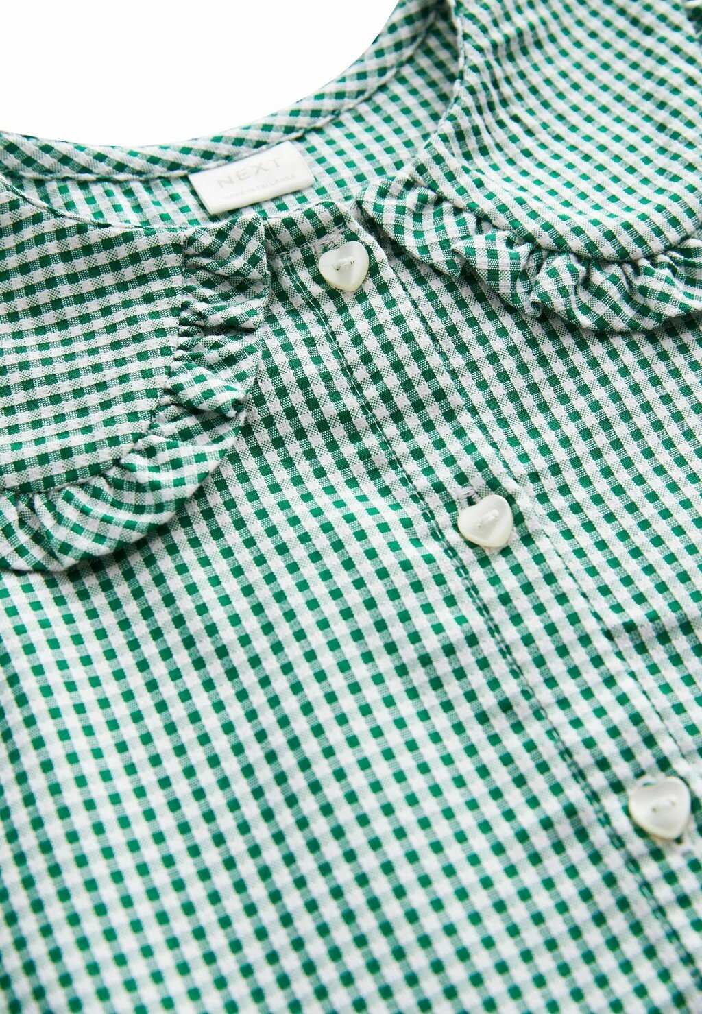 

Дневное платье Rich School Gingham Tiered Pretty Next, зеленое