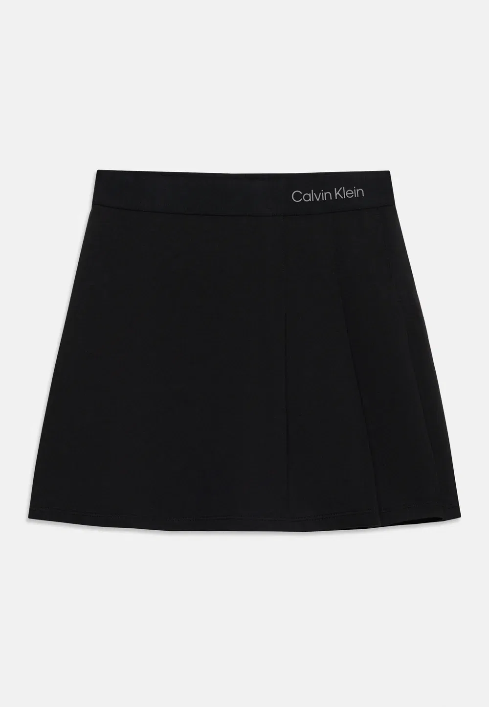Плиссированная юбка-пуно - мини-юбка Calvin Klein Jeans, Black — фото 3