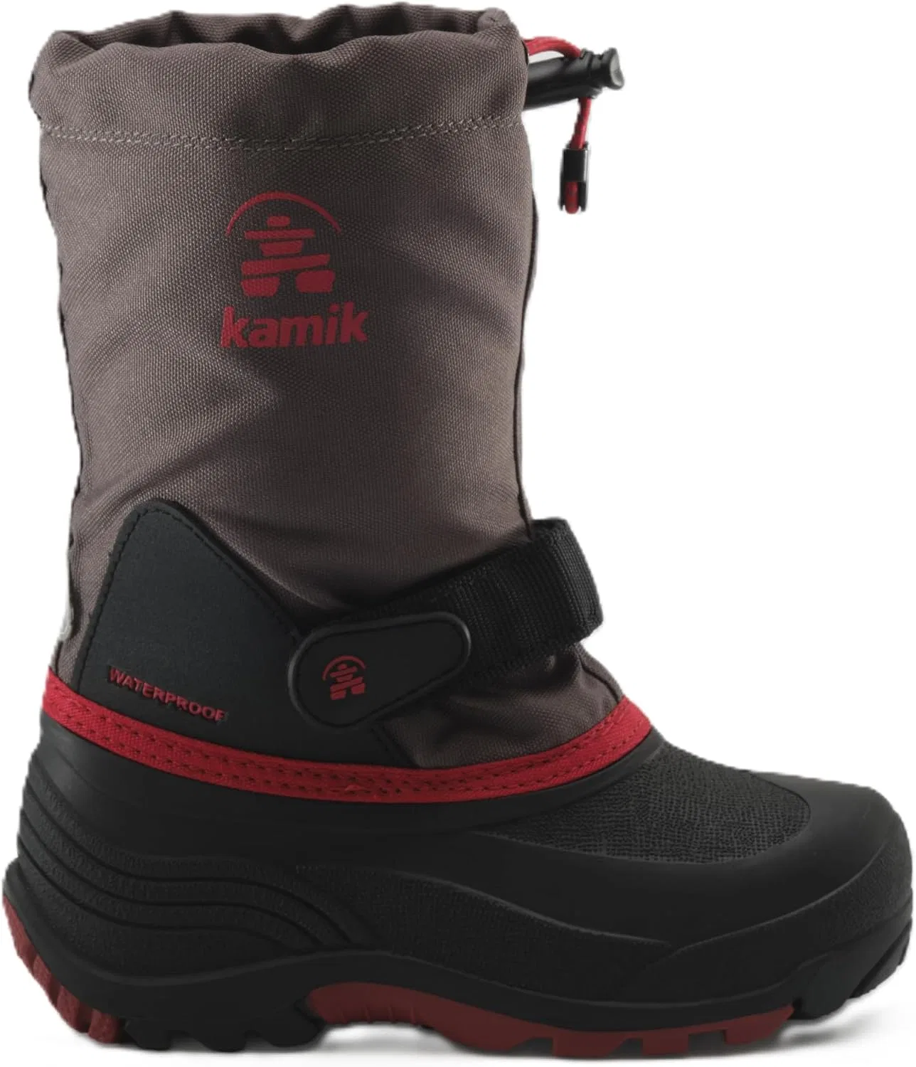 Детские ботинки для мальчиков Waterbug5 Kamik, Black/Charcoal