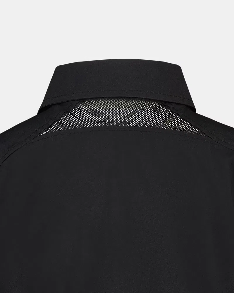 Рубашка для мальчиков с защитой UPF 50+ и влагоотводящей тканью Drift Tide Fish UnderArmour, Black/White — фото 3