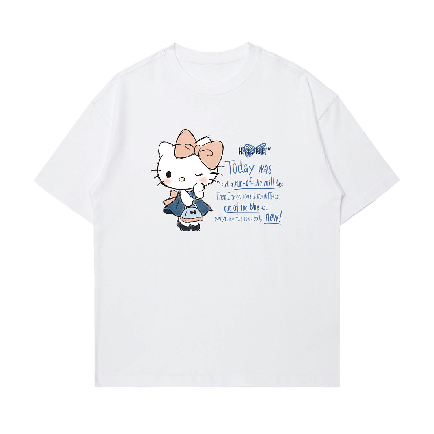 

Футболка Hello Kitty Unisex Sanrio, белый