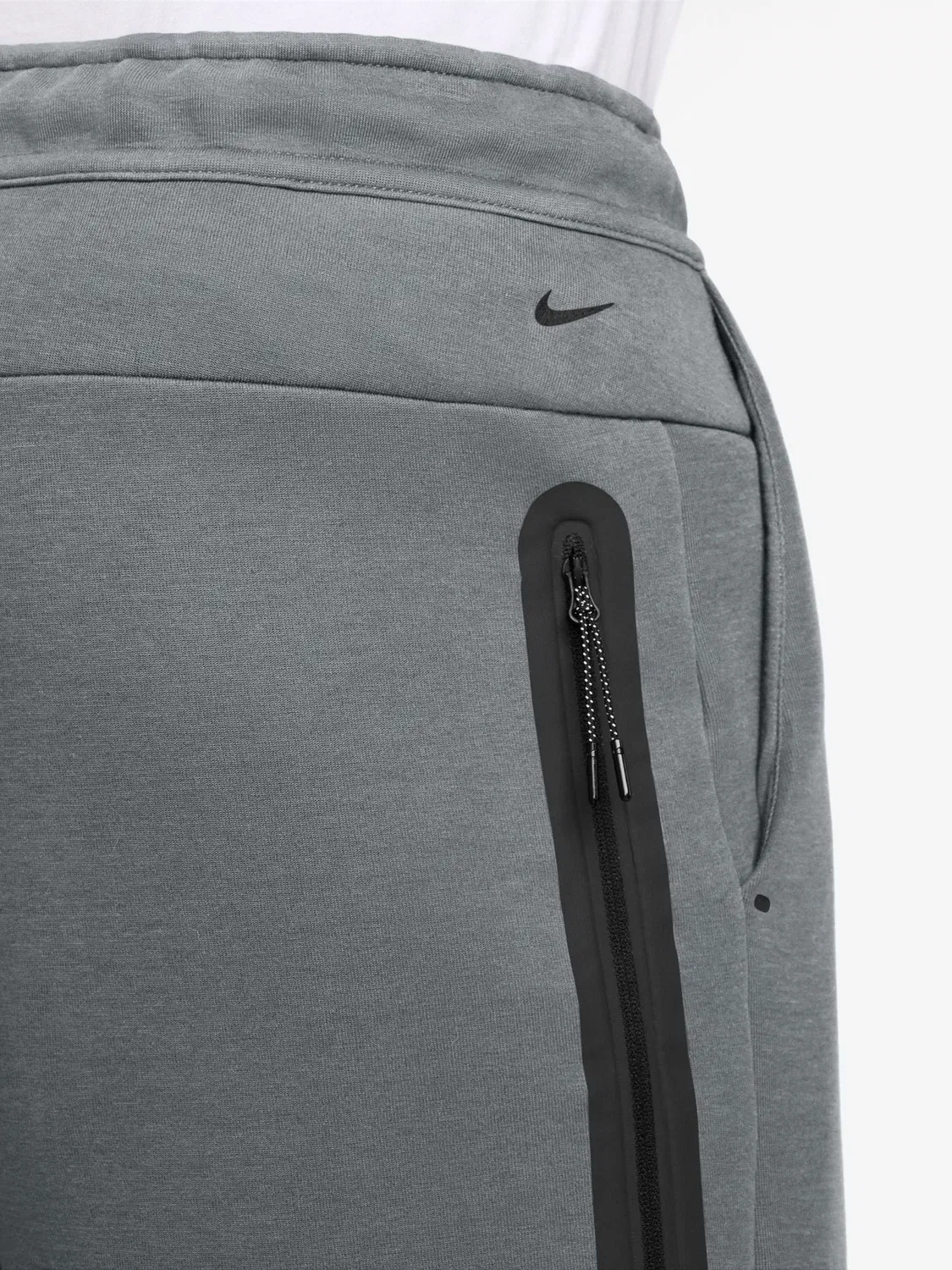Флисовые шорты Nike Smokey Blue Tech — фото 4