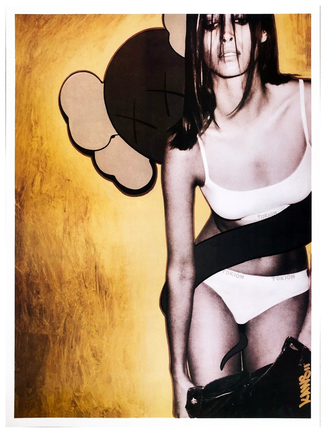

Постер Kaws x Christy Turlington Tokion