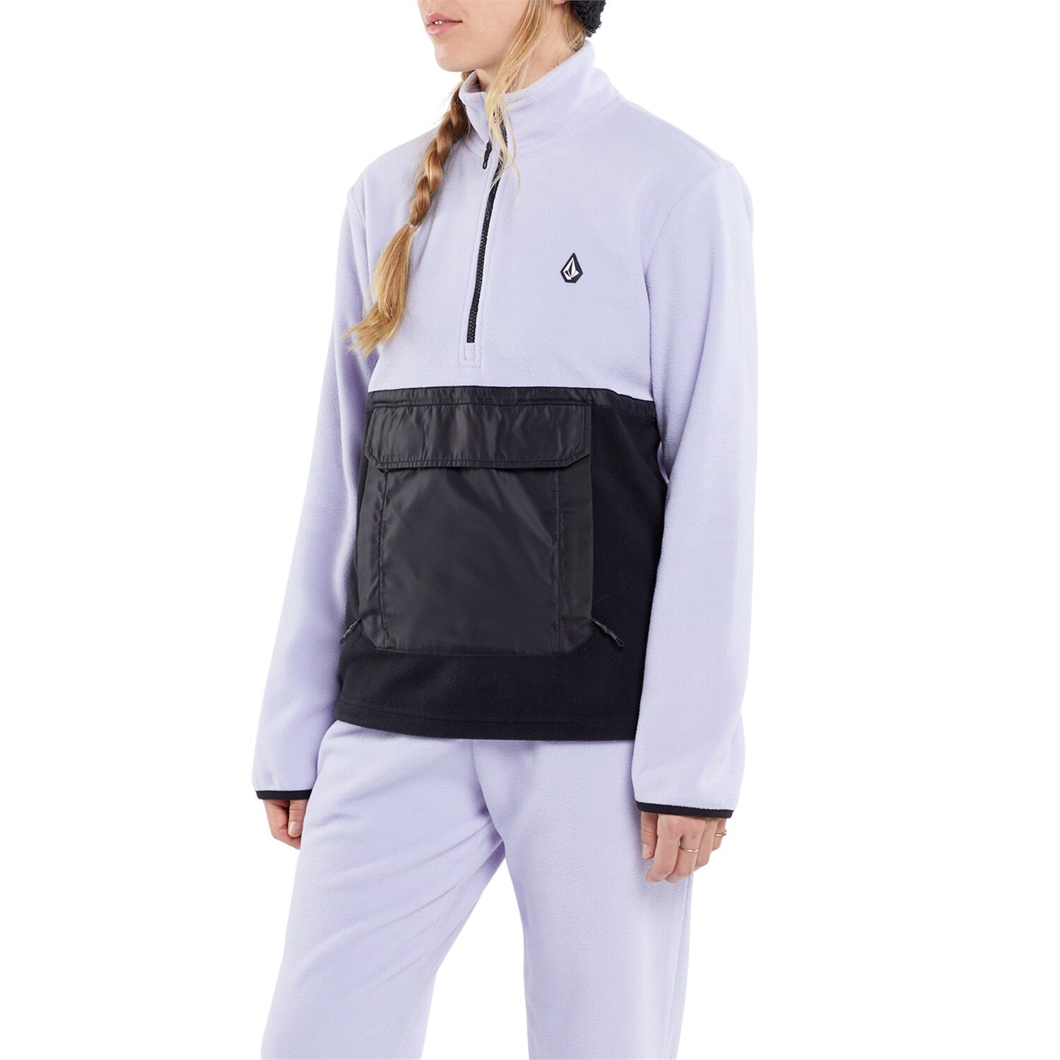 

Толстовка Volcom Polar 1/2 Zip, цвет Lilac Ash