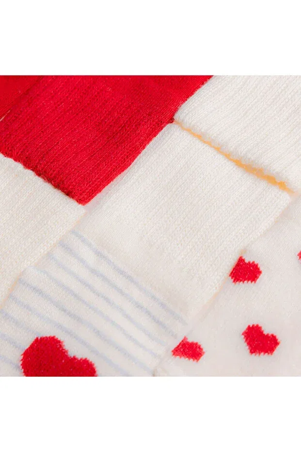 Детские носки для девочек с принтом Hellobaby Ebebek Hello Baby, Red
