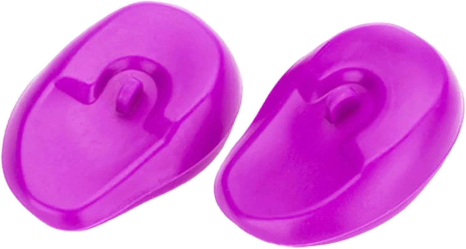 Силиконовые наушники для окрашивания волос, Violett, 2 шт Generic