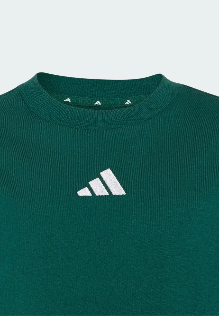 Спортивная футболка ADIDAS SPORTSWEAR Performance Shirt 'Essentials' зеленого цвета — фото 4