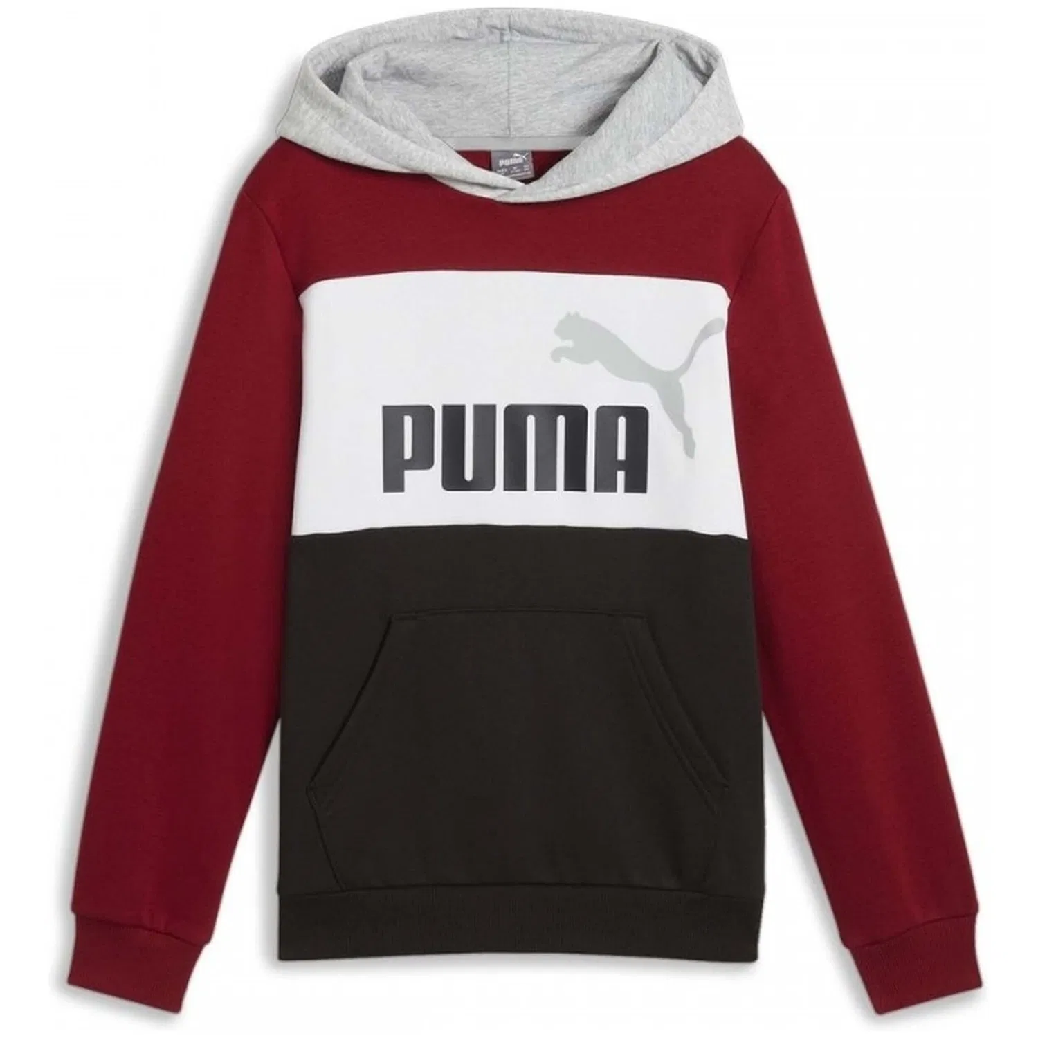 Детское худи Puma 679717-13, Cherry Red / White