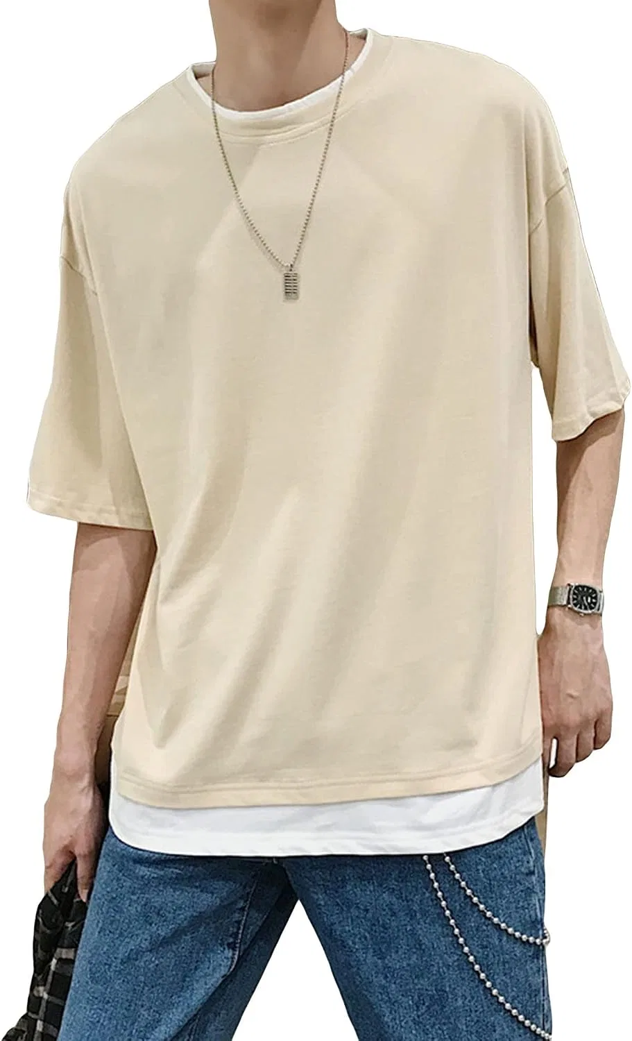 Мужская спортивная футболка slim fit Casual Athletic, Khaki