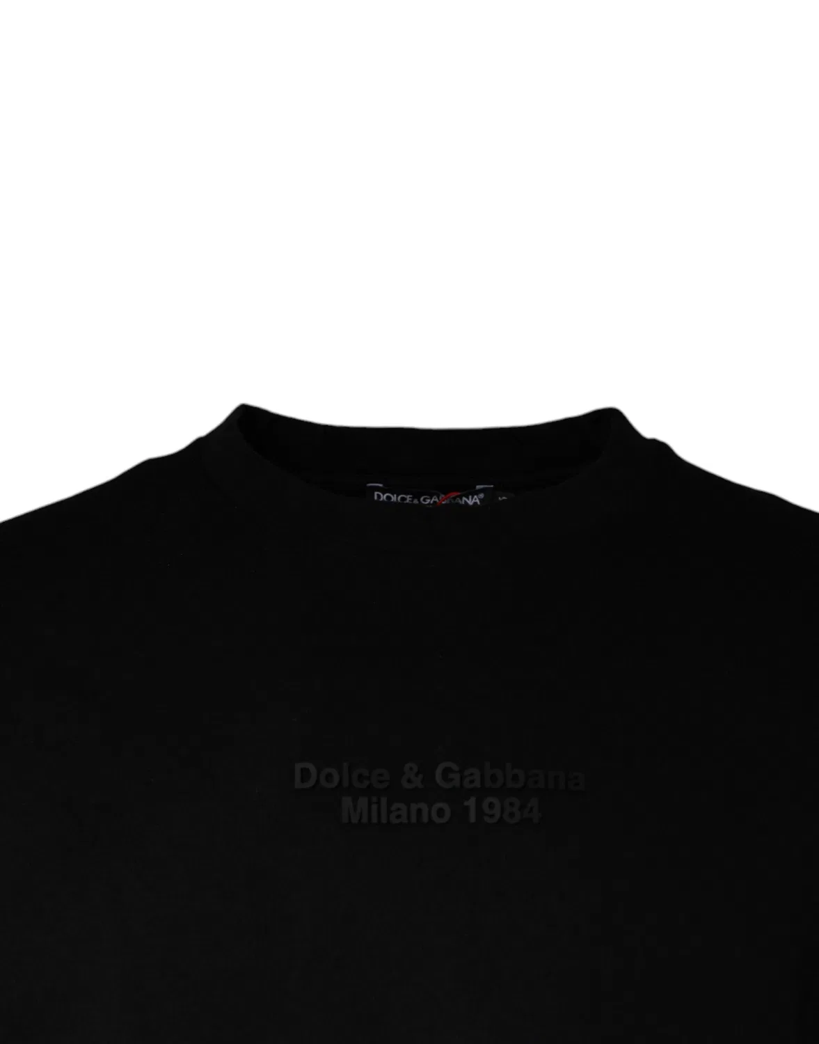 Мужская футболка с принтом леопарда с коротким рукавом Black Leopard Dolce & Gabbana, Black — фото 3
