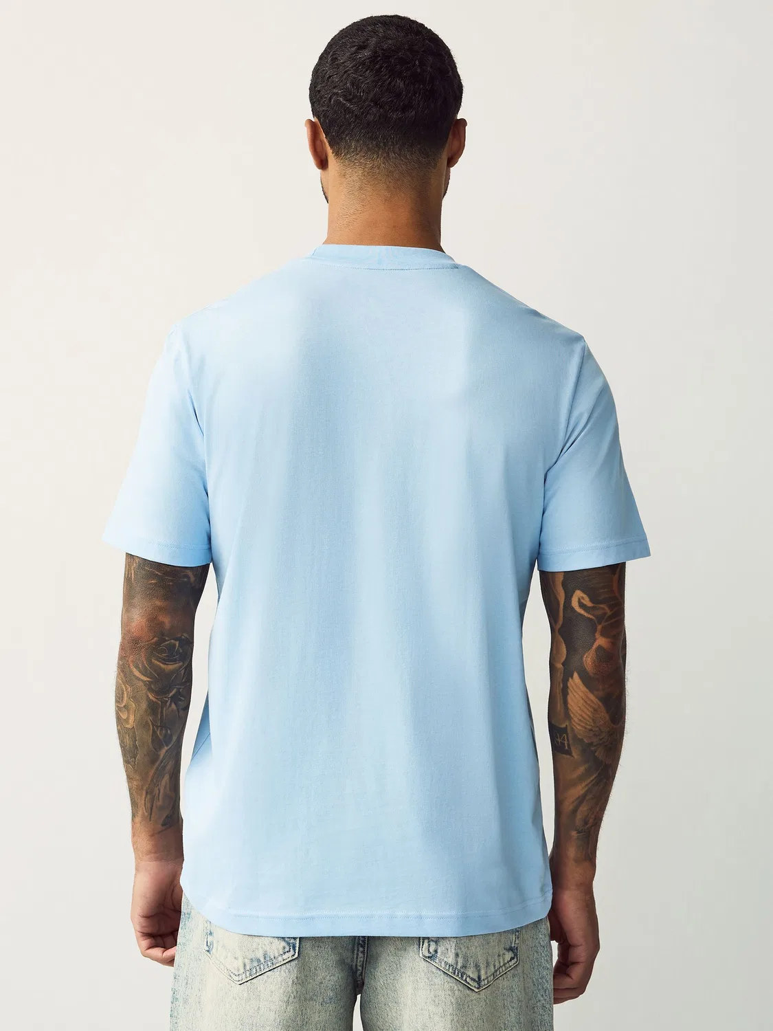 Футболка классическая adidas Essentials, Light Blue — фото 2