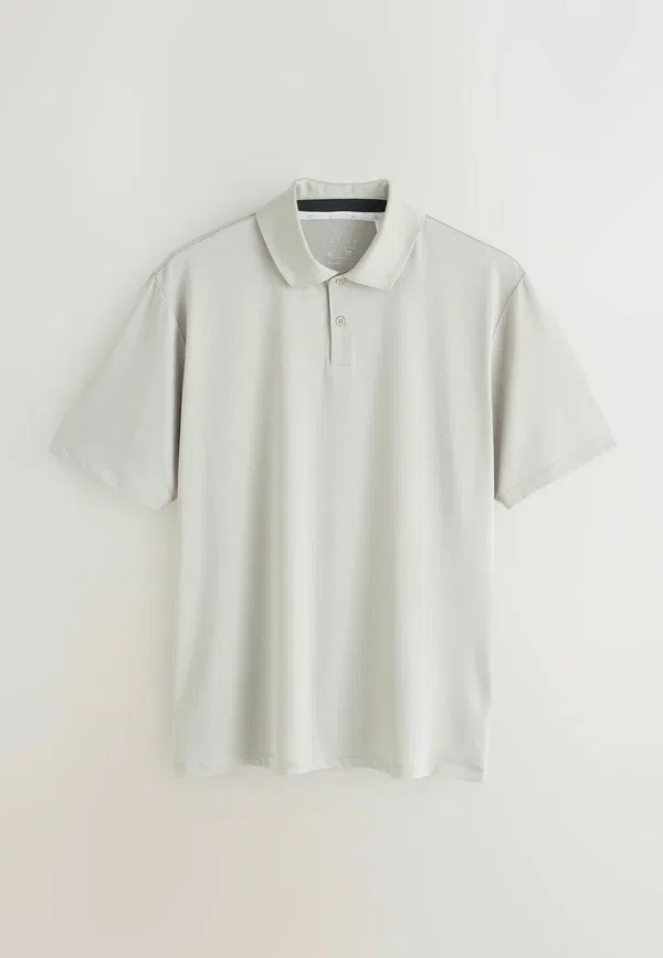 Комплект из 3 поло с коротким рукавом, модель Polo Shirt, Next, Charcoal Blue, Orange, синий/оранжевый — фото 3