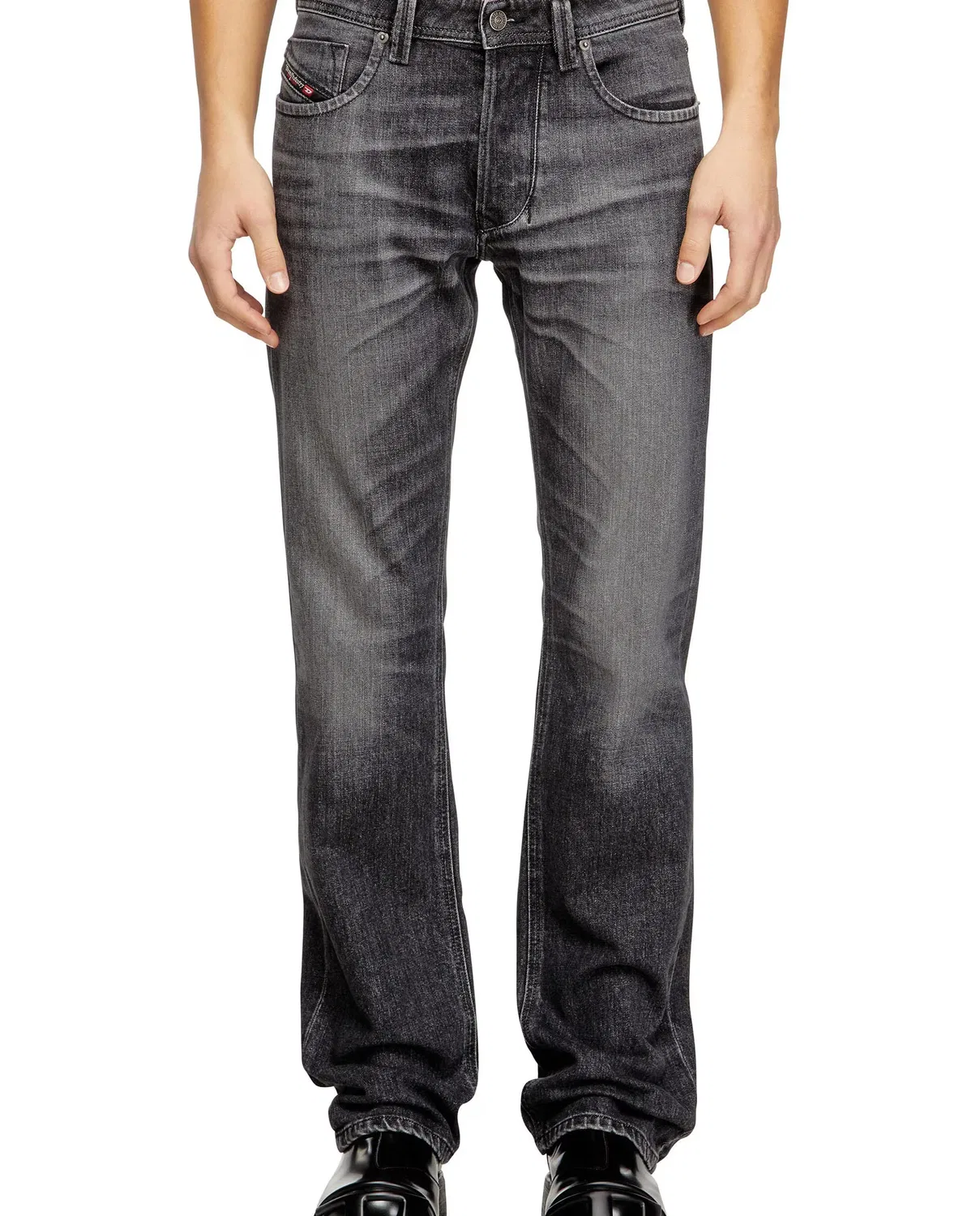 Мужские джинсы regular fit Diesel, Gris Oscuro