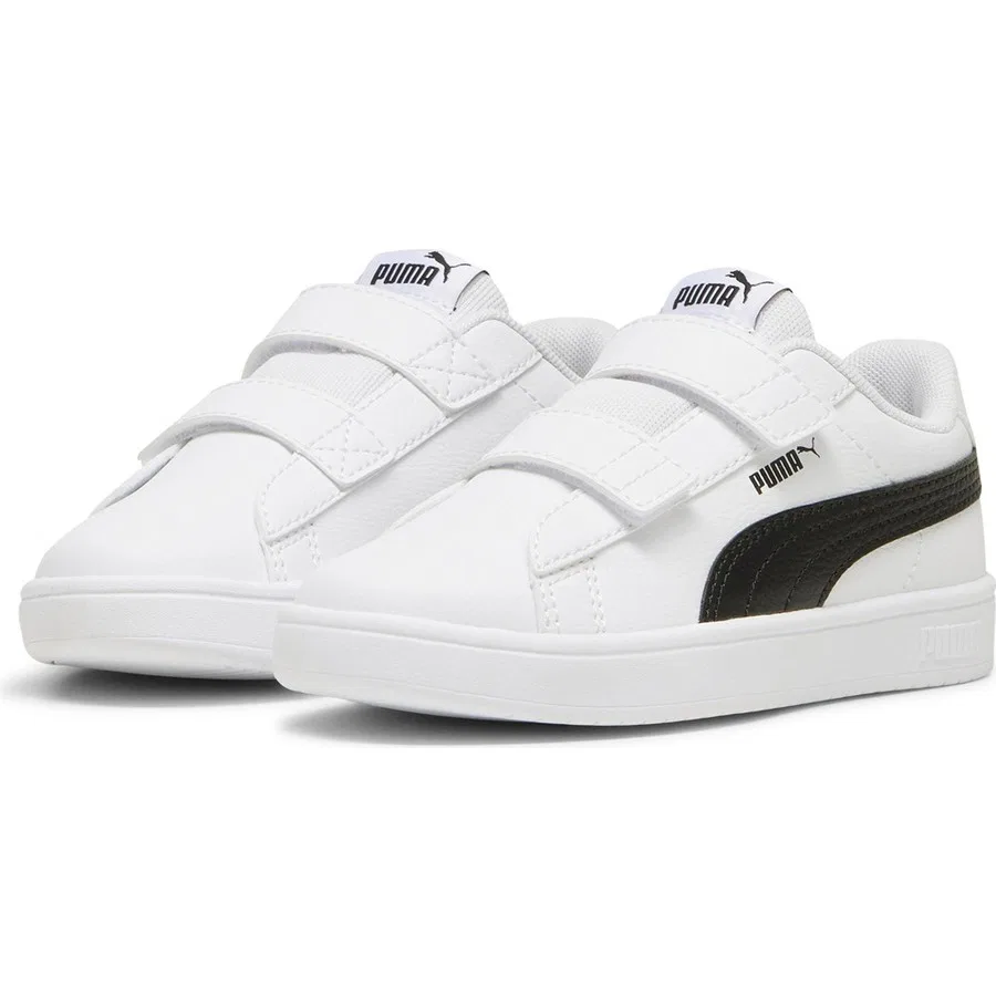 Кроссовки детские с липучкой Rickie Classic V Ps Puma, Темно-синий — фото 3